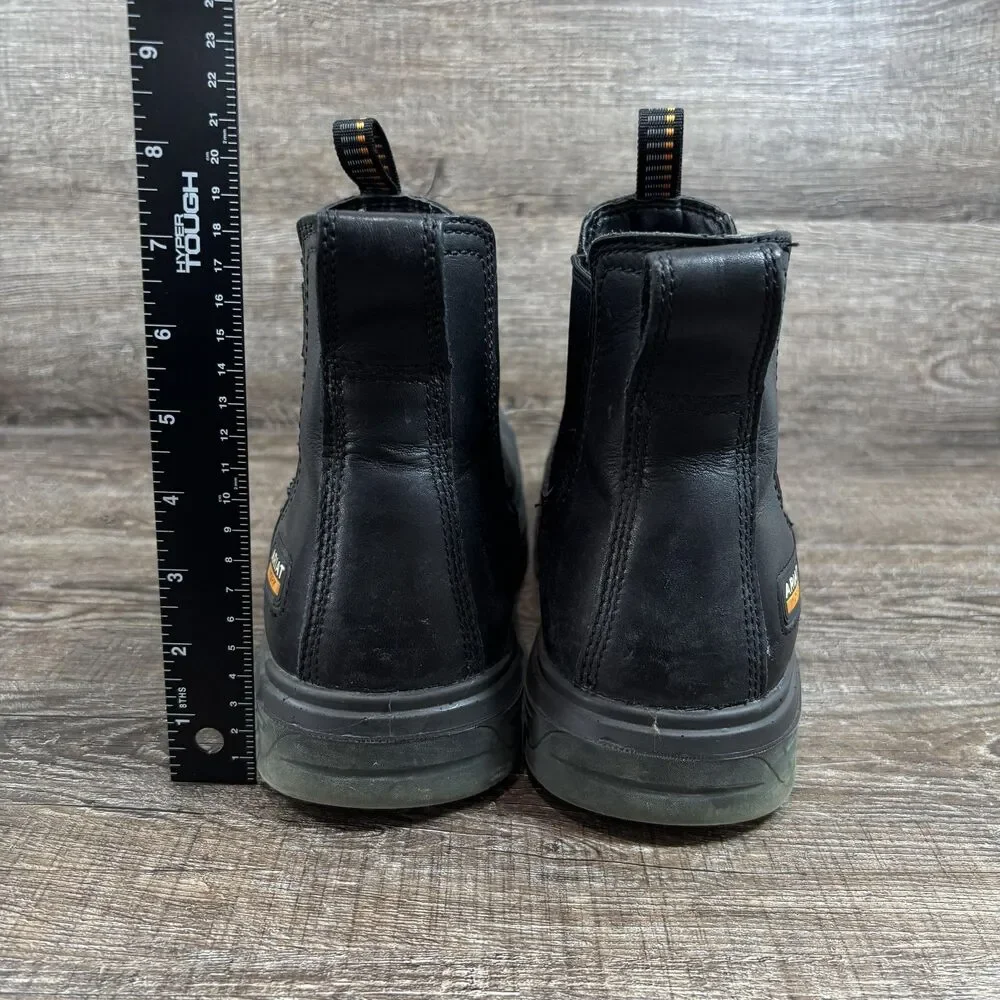 Ariat Work Turbo Chelsea Boots Mens 11.5D Black Leather Waterproof Composite Toe